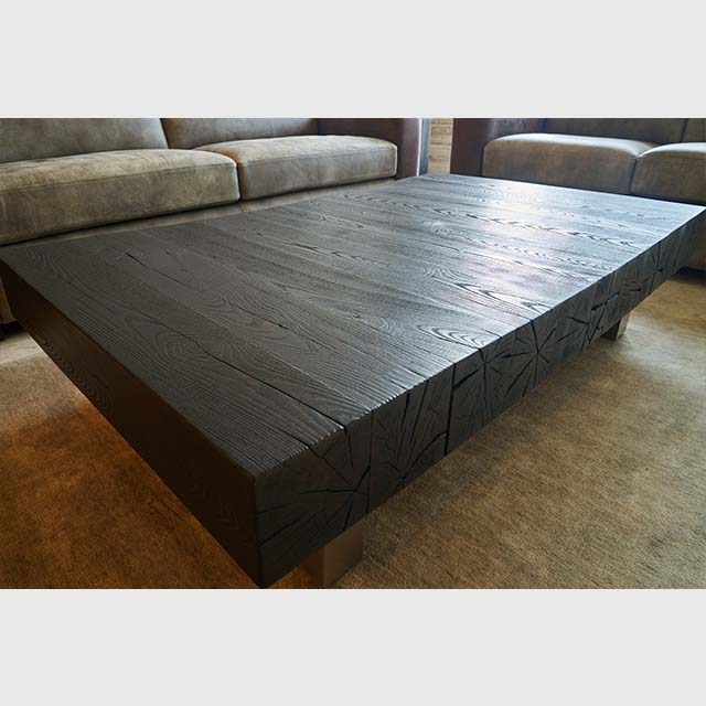 Crackling Ash Coffee Table