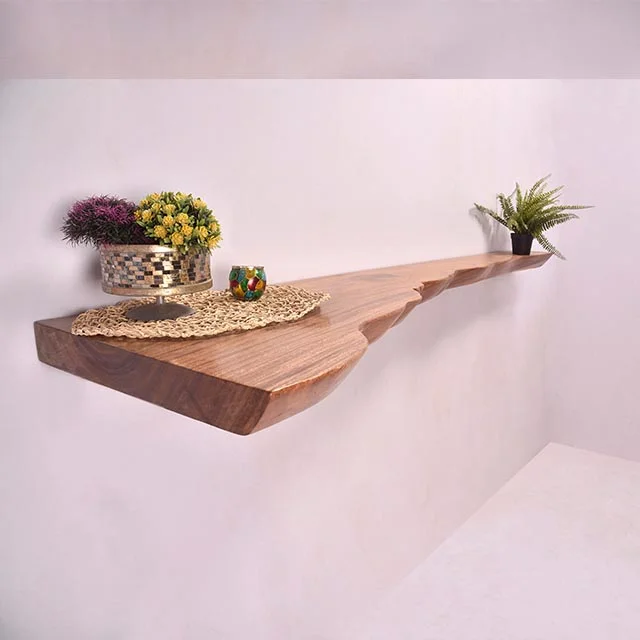 Customised low shelf from Pickawood