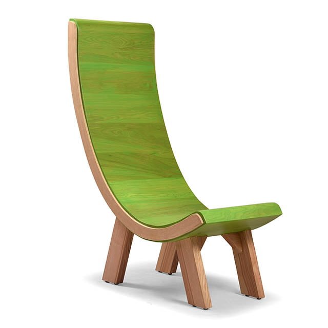 Green Lounger Chair