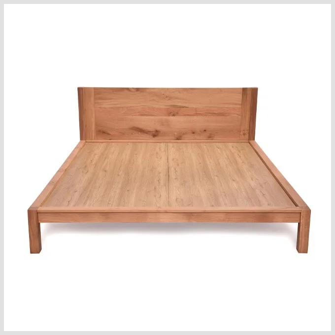 White Oak Symmetry Bed