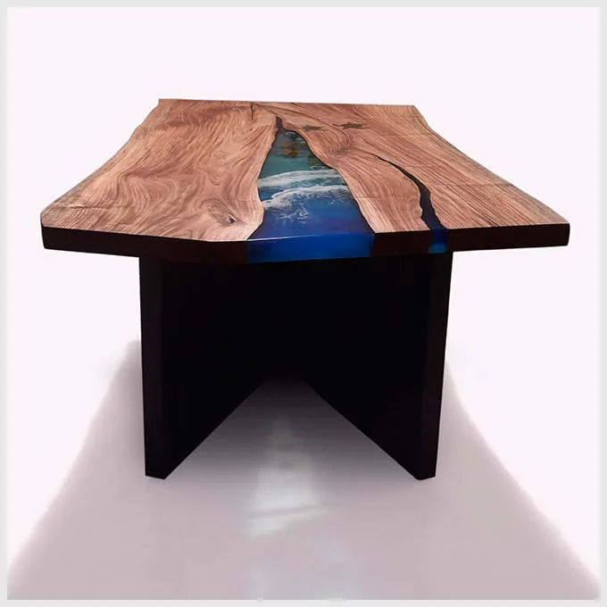 Epoxy Resin Mother's Nature - Live Edge Wood - Image 2