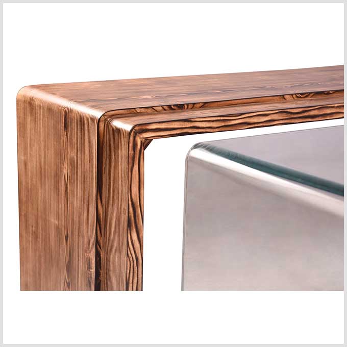 Bent Benched Coffee Table