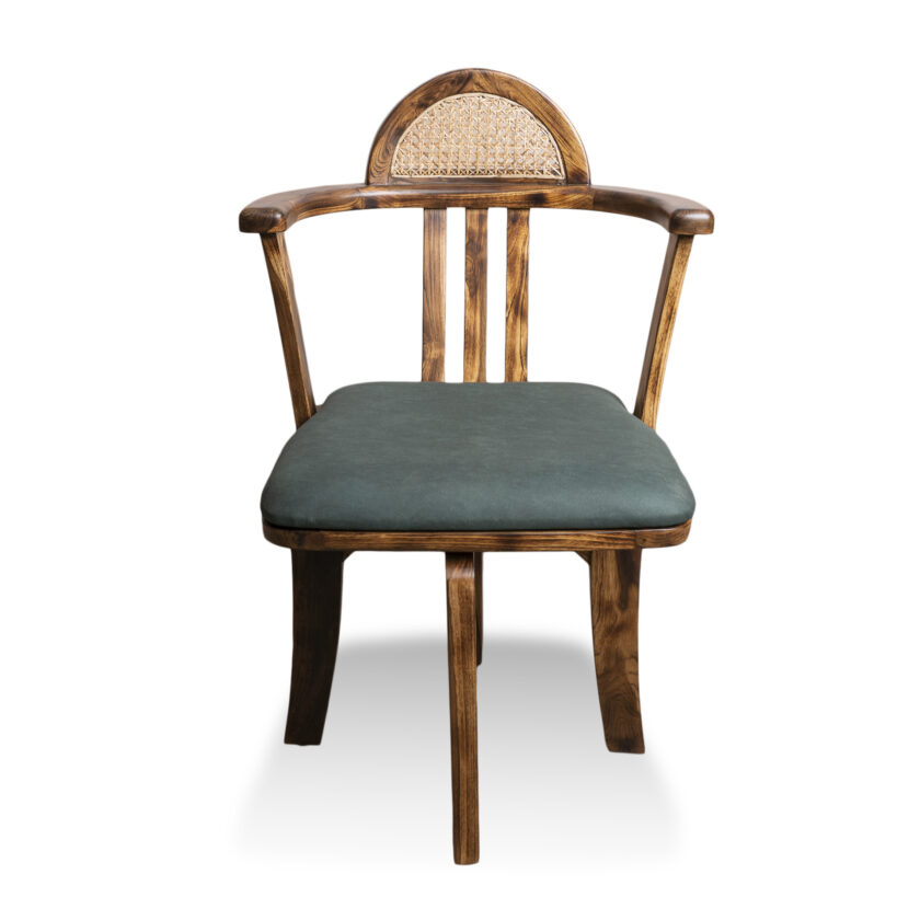 Swivelling Cane Chair