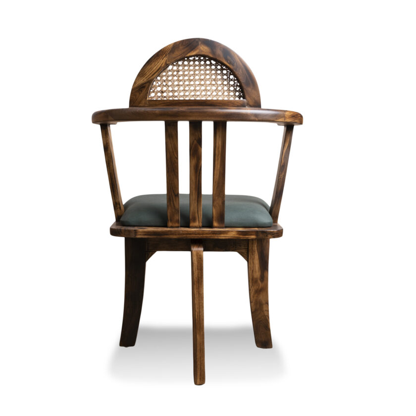 Swivelling Cane Chair