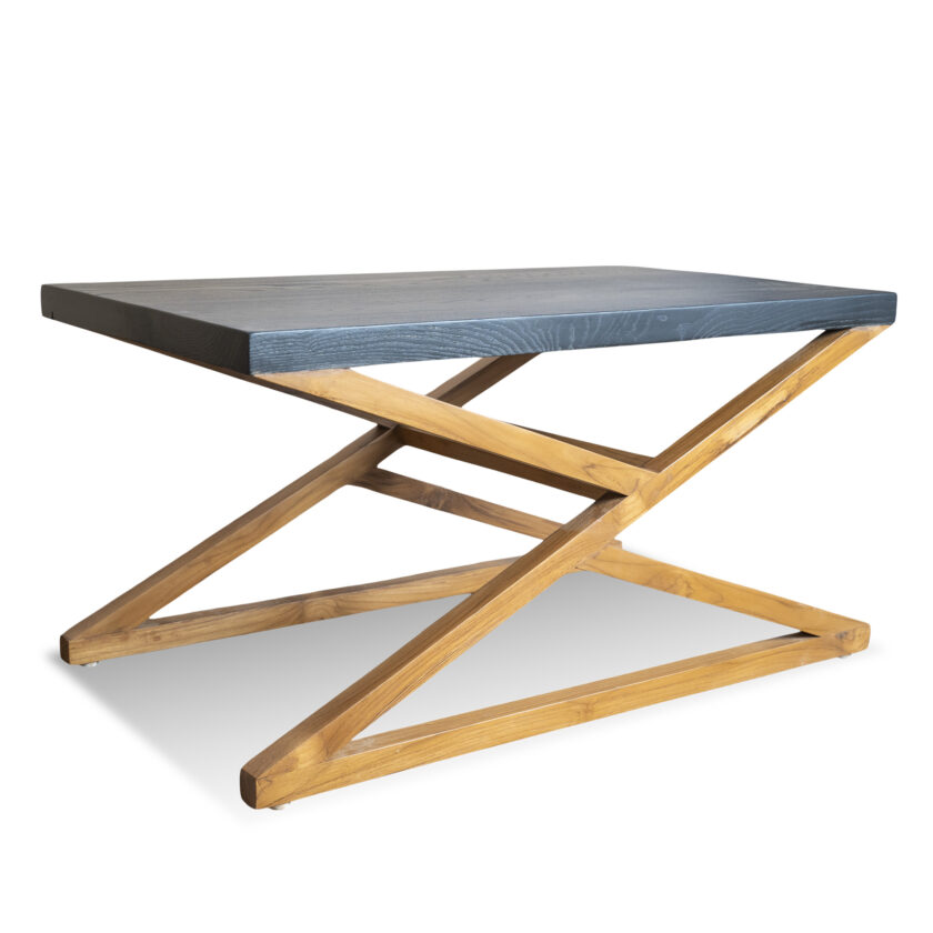 Solid Wooden Nested Zig Zag Nesting Table - Image 4