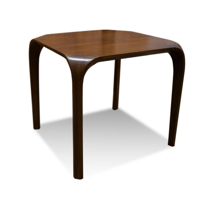 Curved Woofer Table by Wootique – Sculptural Wooden Center Table