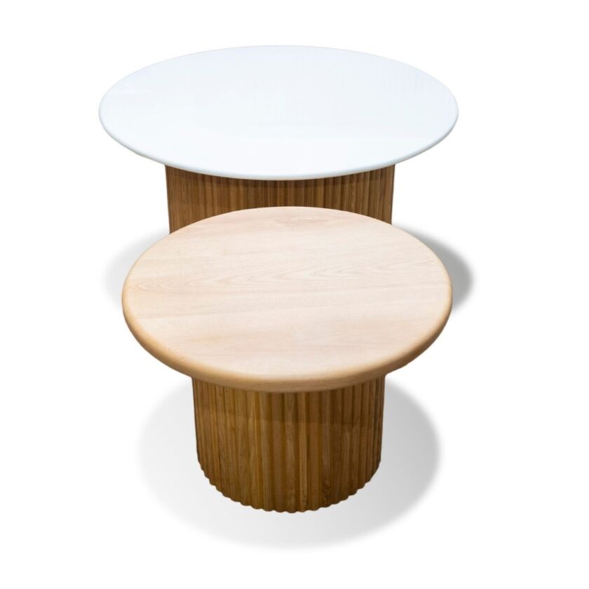 Flutted Nesting- Centre Table - Image 2