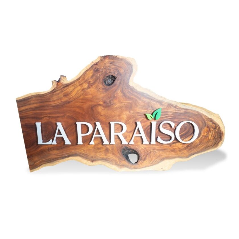 Live Edge - Name Board