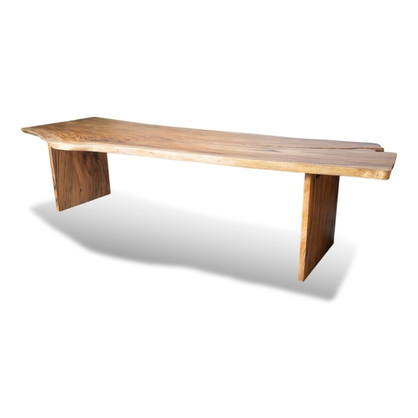 Live Edge Wooden Legs - Dining Table