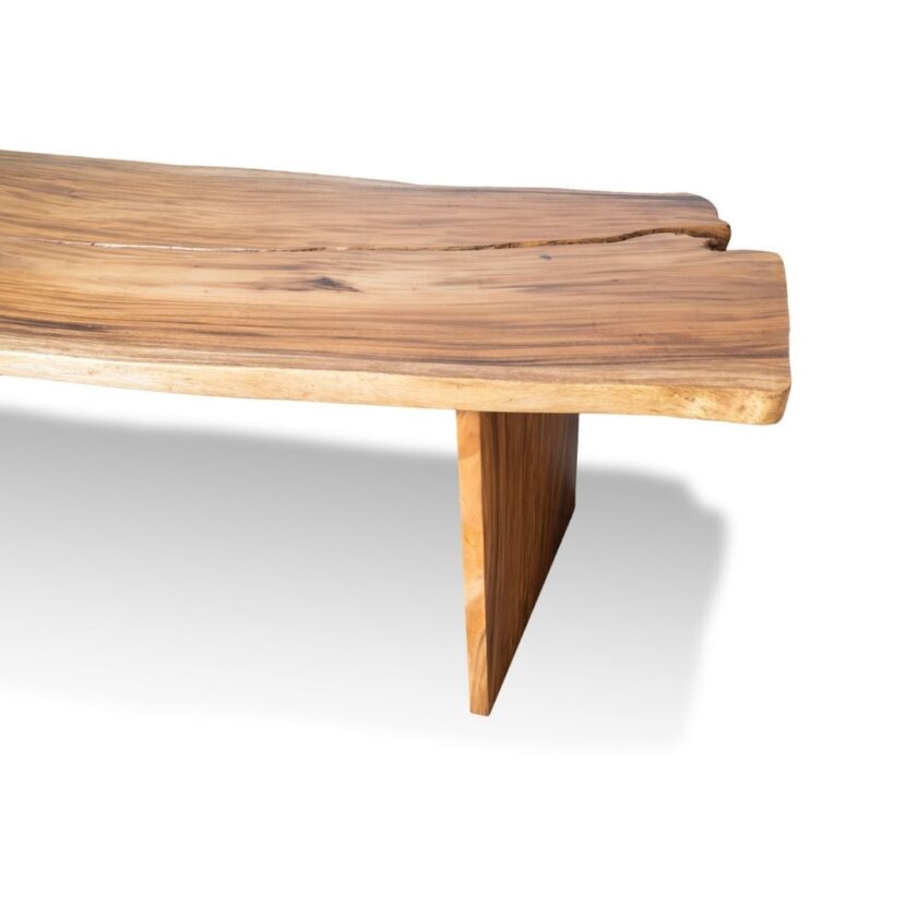 Live Edge Wooden Legs - Dining Table - Image 3