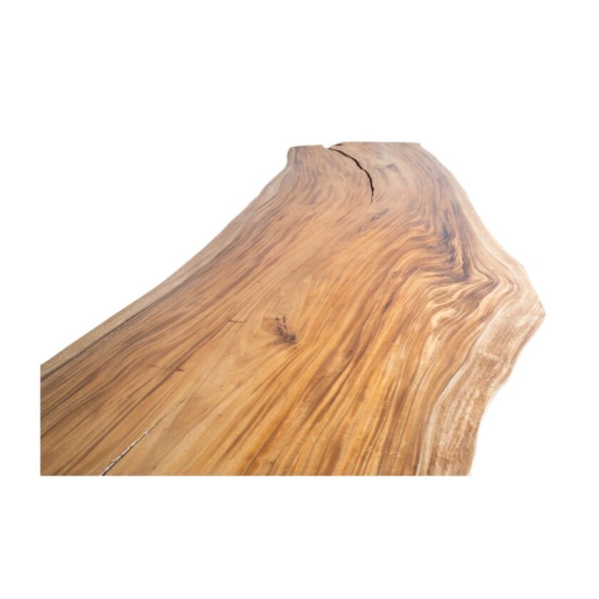 Live Edge Wooden Legs - Dining Table - Image 5