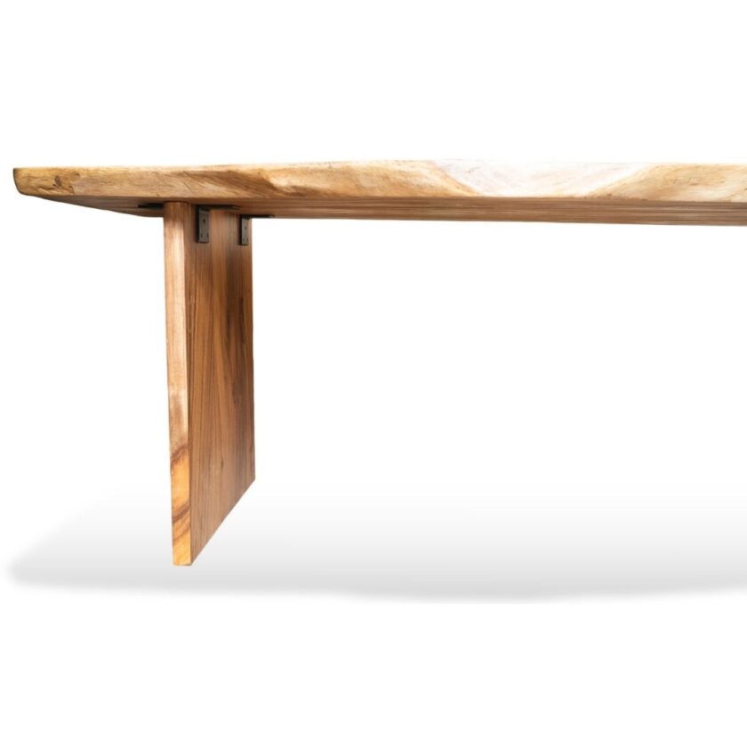 Live Edge Wooden Legs - Dining Table - Image 6