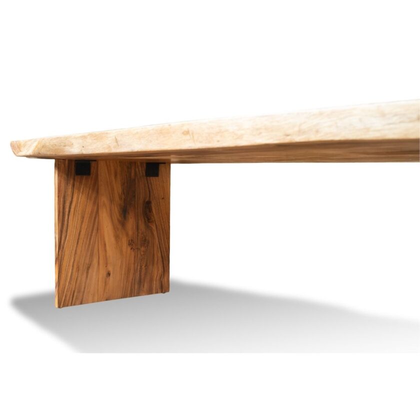Live Edge Wooden Legs - Dining Table - Image 7