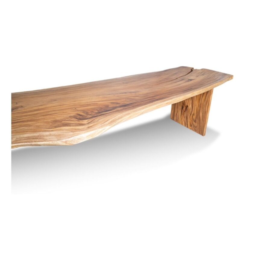 Live Edge Wooden Legs - Dining Table - Image 9