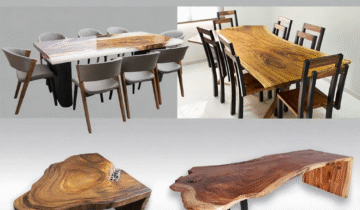 10 Stunning Live Edge Dining Table Ideas for Modern Homes