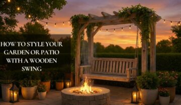 How to Style Your Garden or Patio with a Wooden Swing