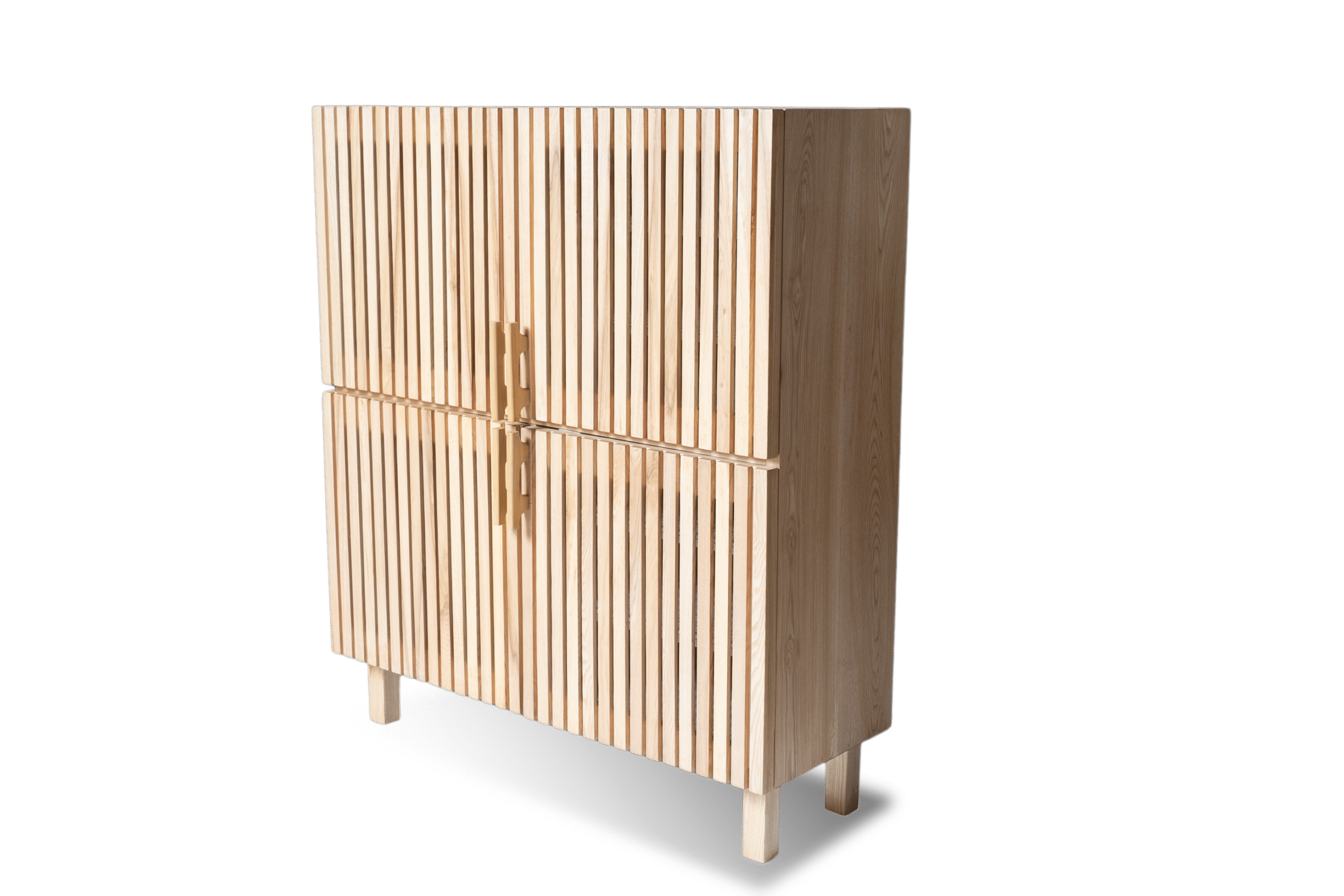 Fluted Ash - Shoe Rack 4 Fluted Ash - Shoe Rack - Image 4