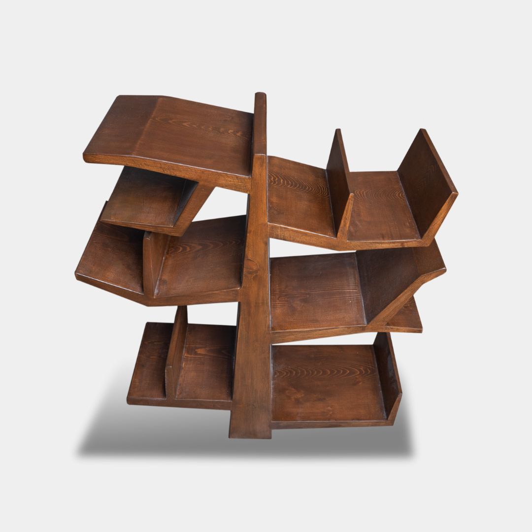 Custom Made Tree Bookshelf – Small Wall Mounted Storage Rack 1 Custom Made Tree Bookshelf – Small Wall Mounted Storage Rack