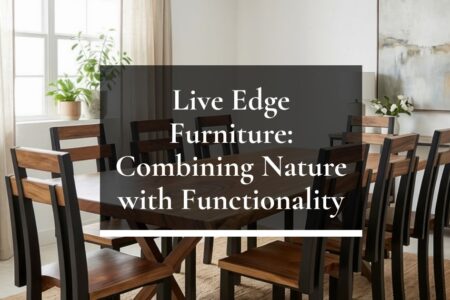Live Edge Furniture: Combining Nature with Functionality