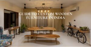 Custom furniture designed to match personal style and space needs