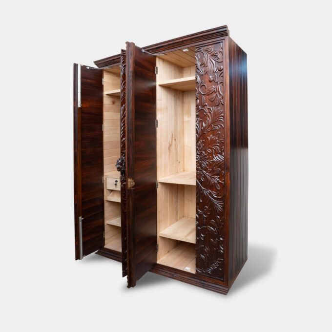 Custom Cabinet and Storage 8 Roes Carved - Cupboard