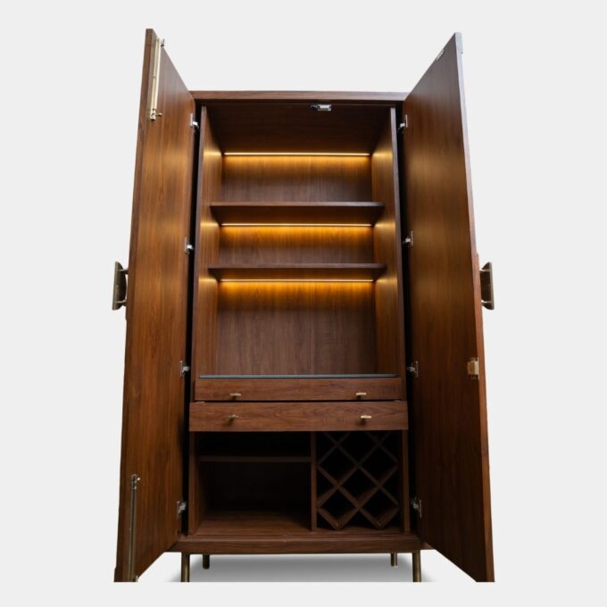 Custom Cabinet and Storage 6 Sunrise Butterfly - Bar Cabinate