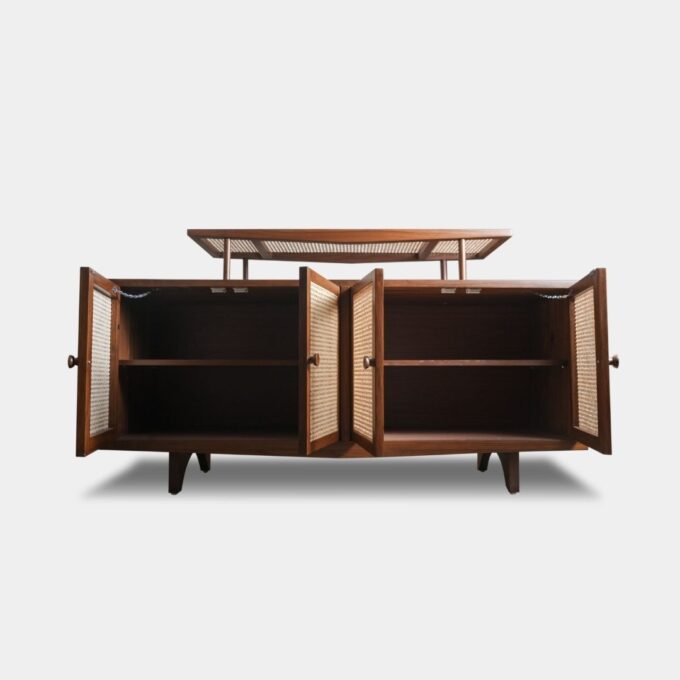 Custom Cabinet and Storage 4 Canned Console