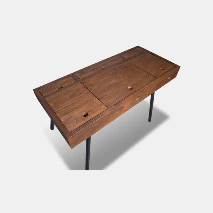 Bedroom Furniture 10 White Or Black Oak - Study Table