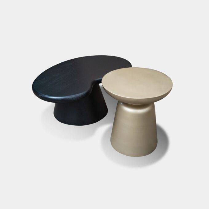 Wooden Coffee Table 5 Black Bean - Center Table