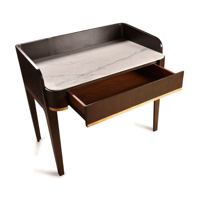 Solid Wooden Brown Panther Study Table - Image 4