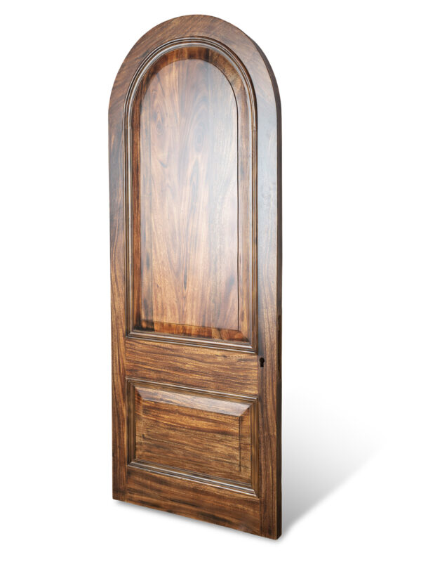 Solid Wooden Arched Door – Panel Door in Teak and Walnut