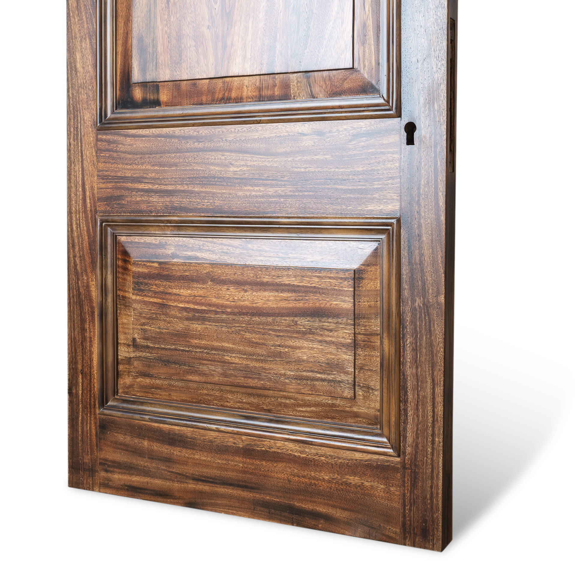Solid Wooden Arched Door – Panel Door in Teak and Walnut - Image 5
