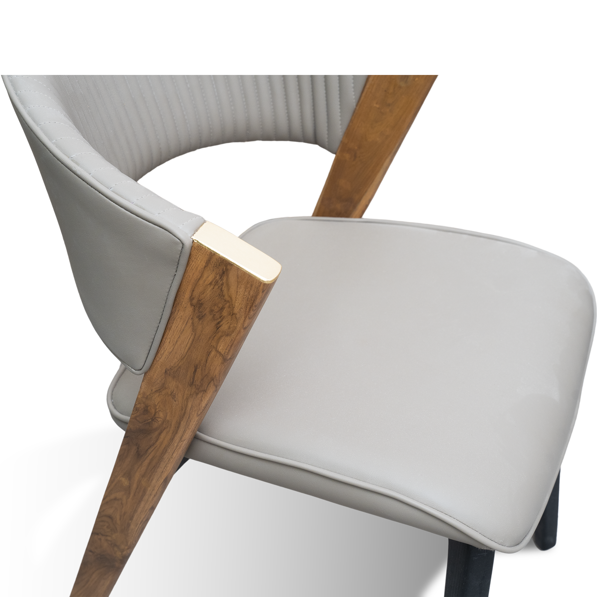 Solid Wooden Black or brown - Chair - Image 5