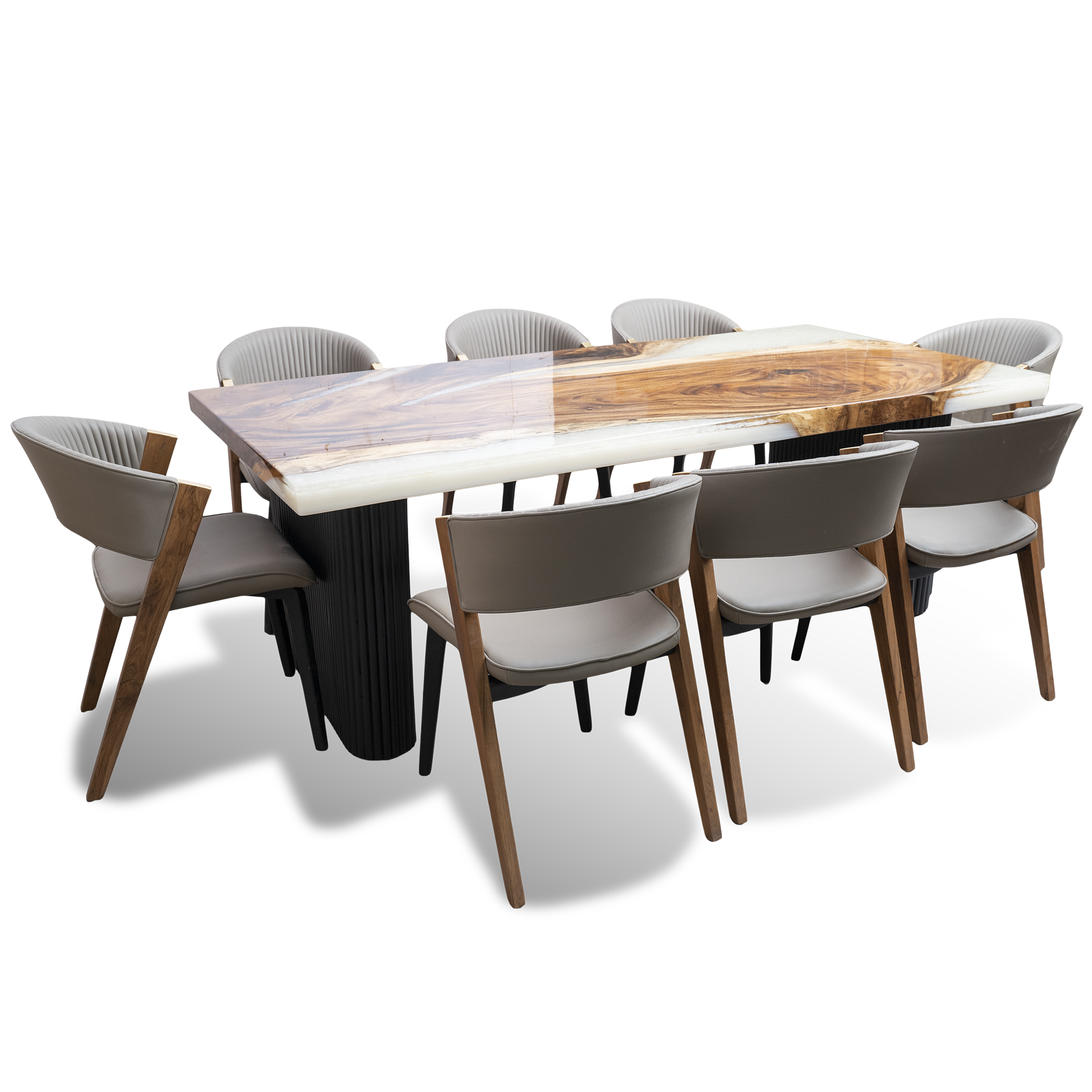 Solid Wooden Black or brown - Chair - Image 7