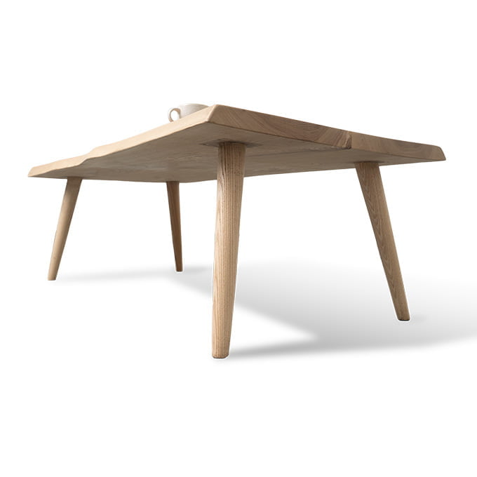Live Edge Ash Coffee Table - Image 4