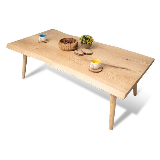 Live Edge Ash Coffee Table