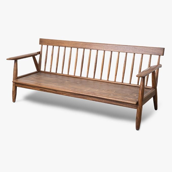 Solid Wooden Splendor Slondor Three Seater - Image 6
