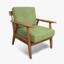 Solid Wood Splendor Slondor Single Seater Lounge Sofa