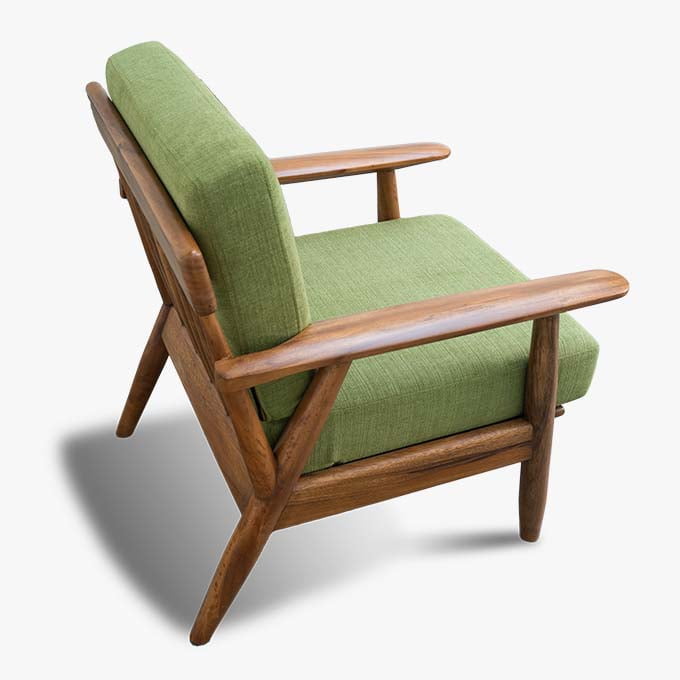 Solid Wood Splendor Slondor Single Seater Lounge Sofa - Image 3