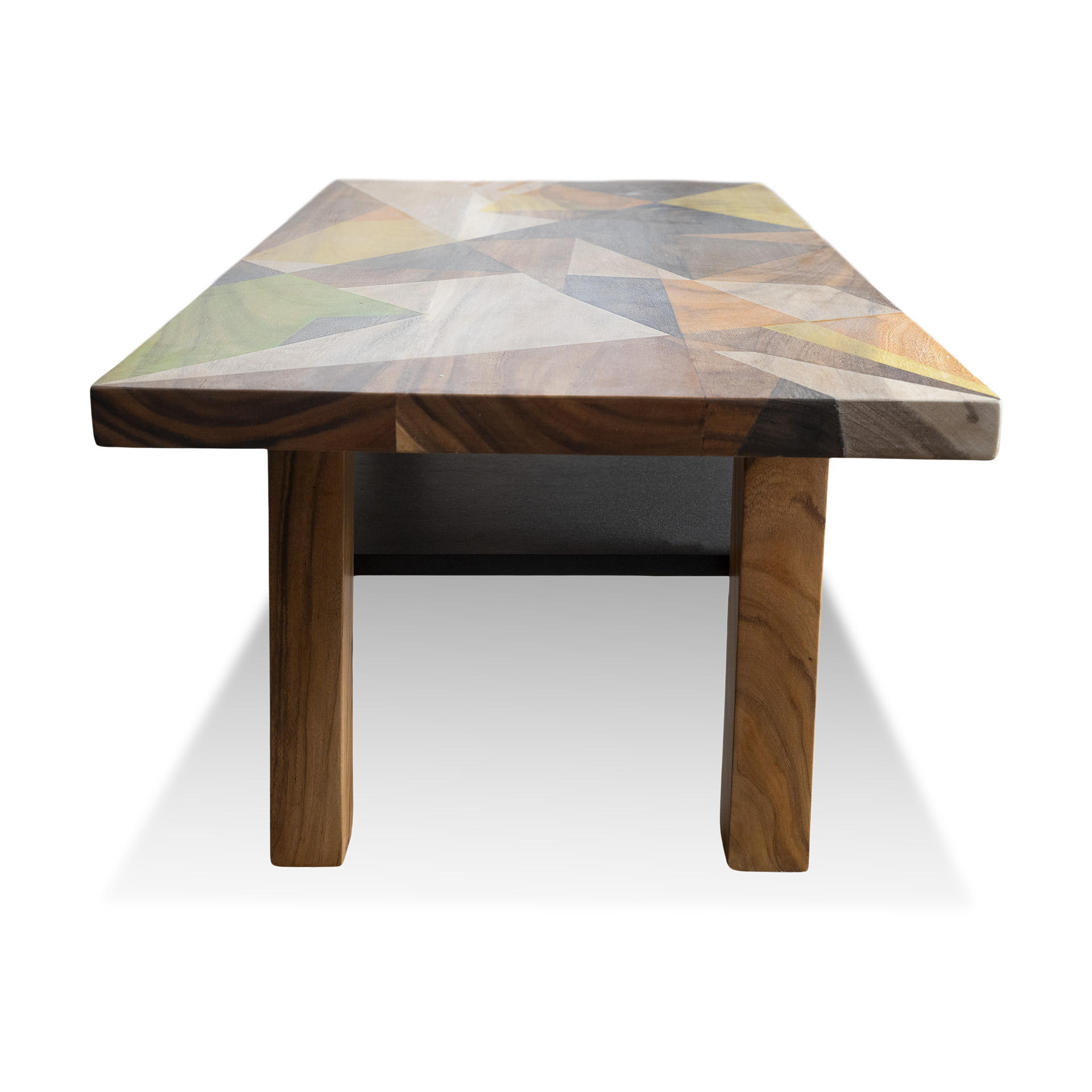 Solid Wooden Colourful Coffee Table - Image 5