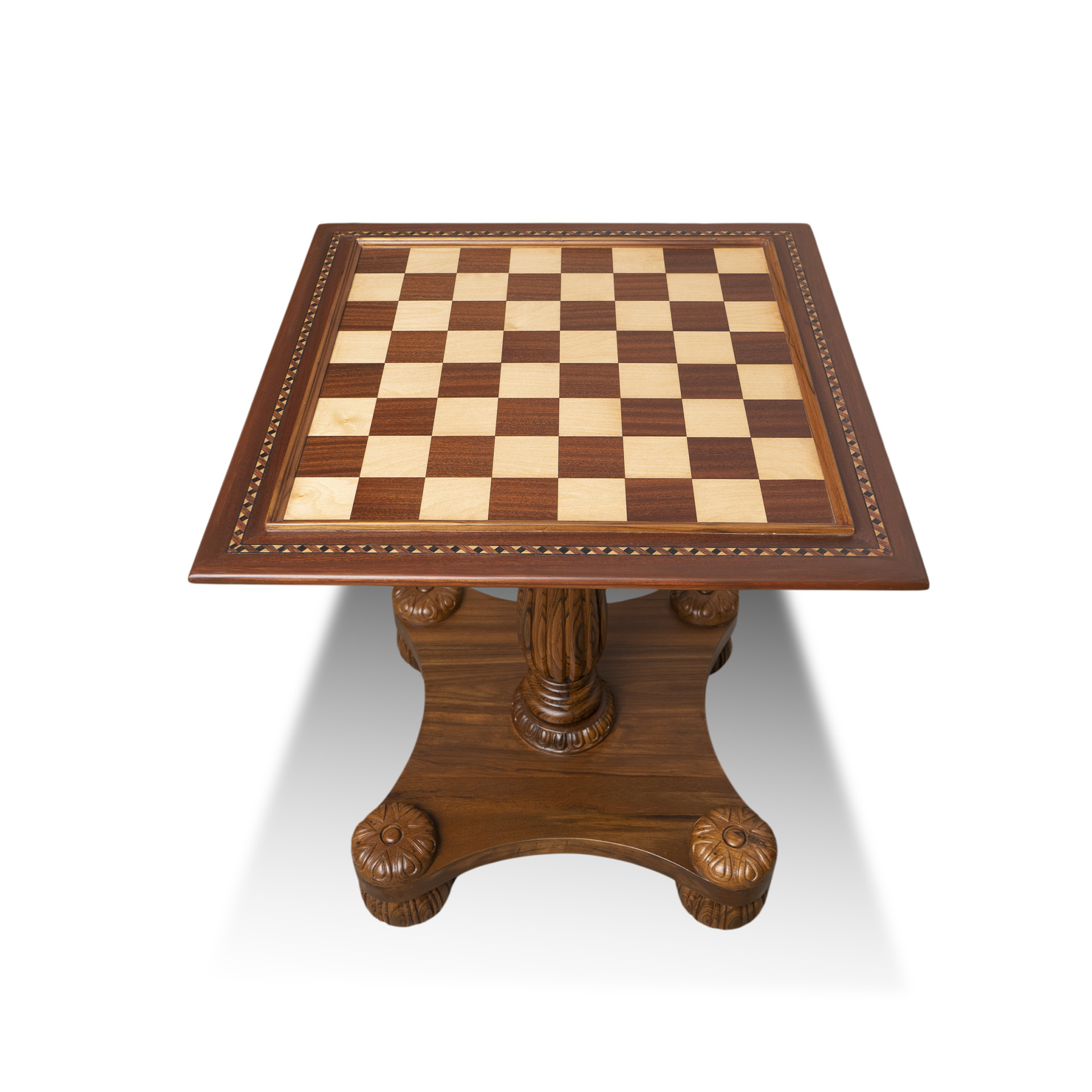 Solid Wooden Grand Master Chess Table - Image 2