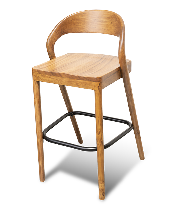 Custom Made Redifined walnut - Barstool