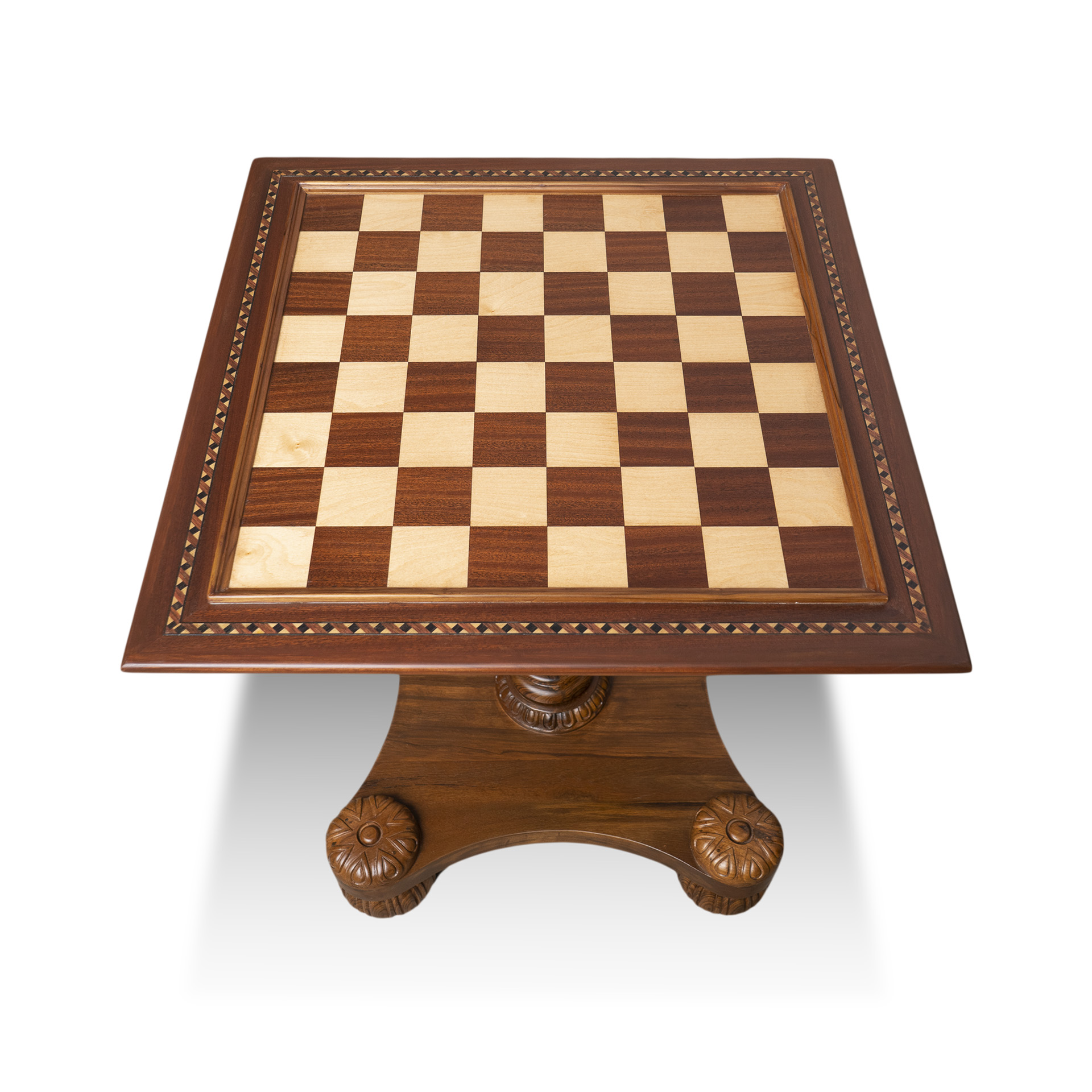 Solid Wooden Grand Master Chess Table