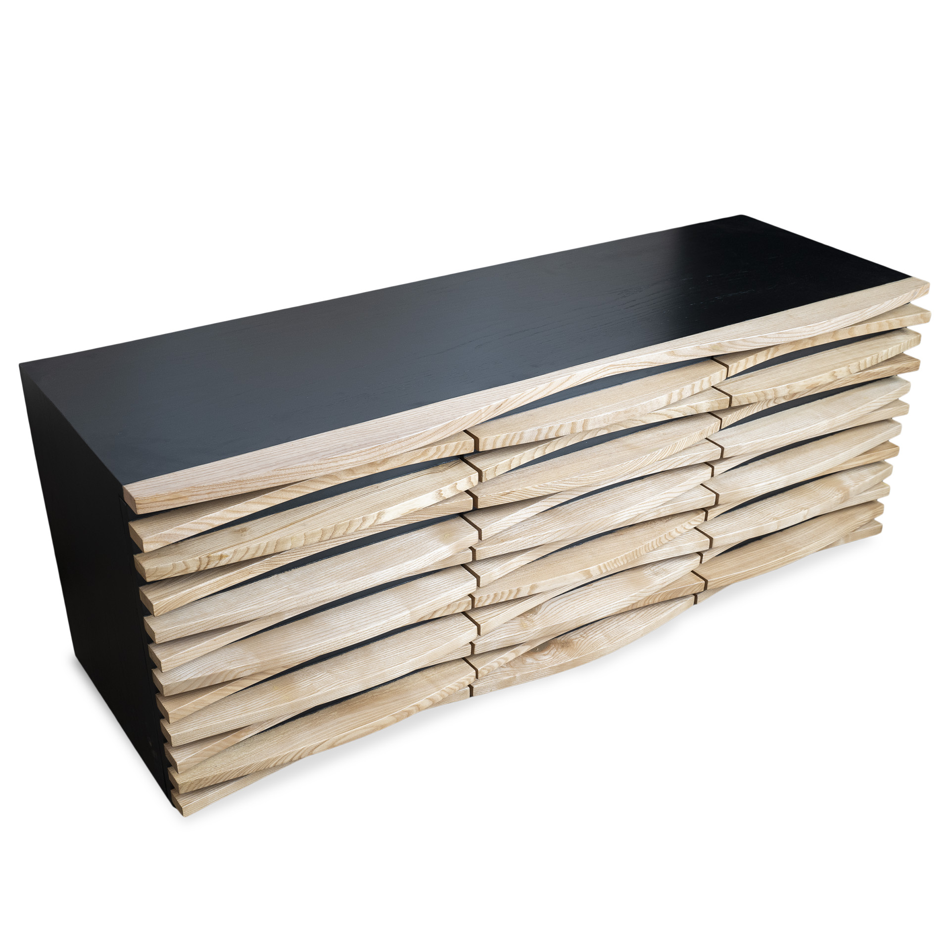 Live Edge Curvy Me TV Unit - Image 3