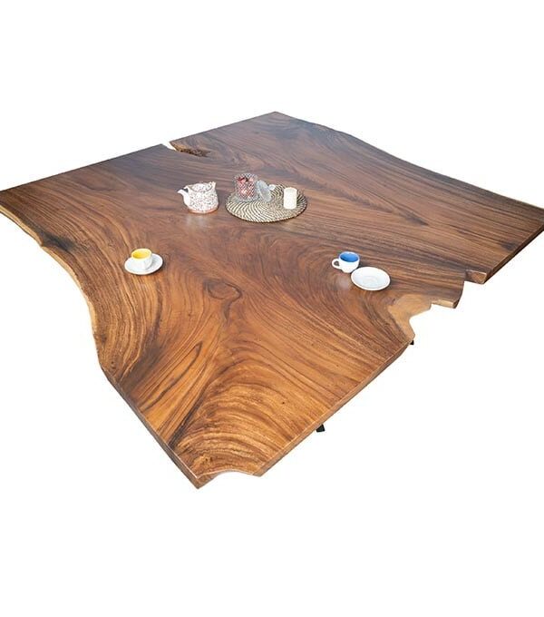 Live Edge Square Dining Table
