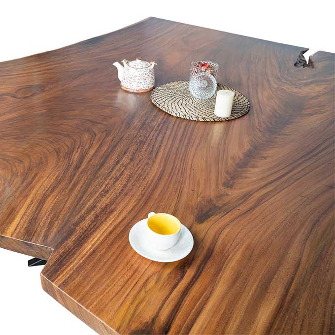 Live Edge Square Dining Table - Image 5