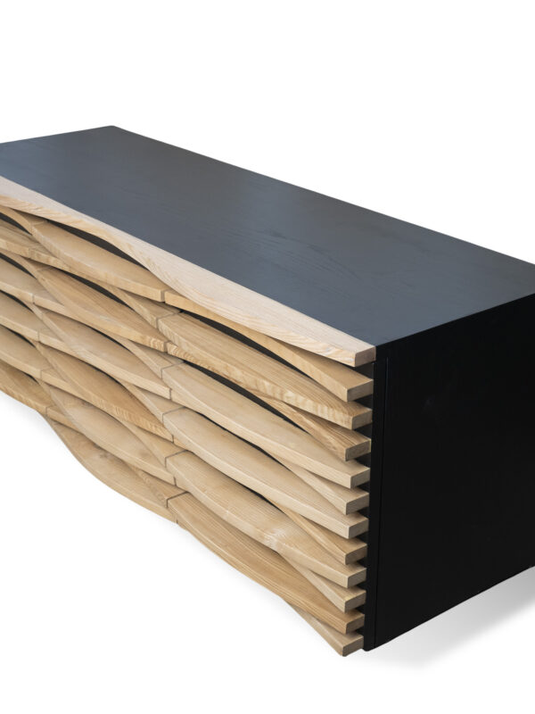 Live Edge Curvy Me TV Unit