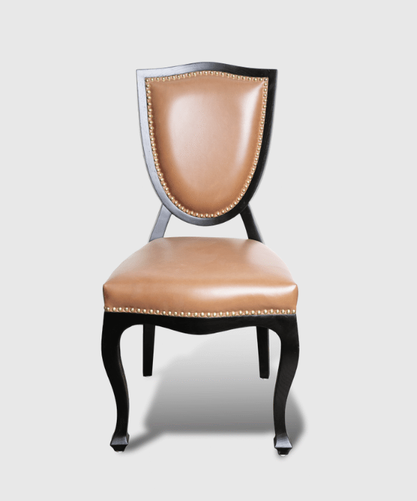 Solid Wooden Black Sleandour Chair