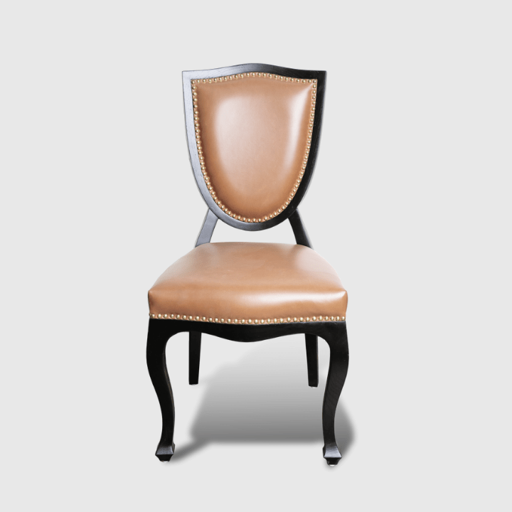 Solid Wooden Black Sleandour Chair