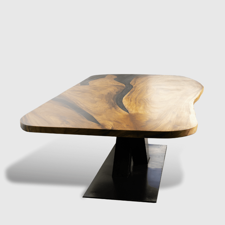Live Edge Special X Dining Table - Image 6